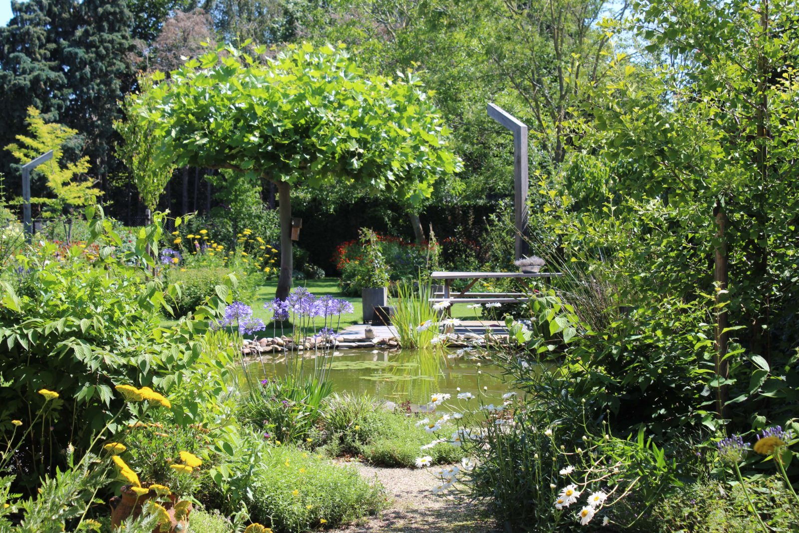 Tuin met water geeft rust