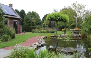 Tuin met water geeft rust