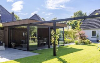 Tuin met high end overkapping 4