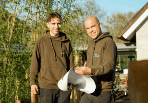 Medewerkers Lipsgroen aan het werk